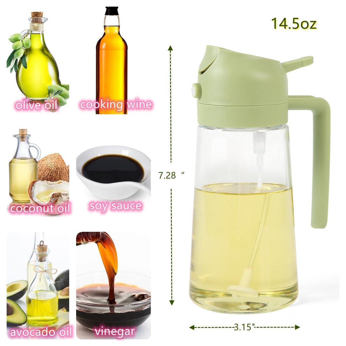 🛢️ 500ml Portable Sprayer Oil Dispenser – Cook Smarter, Anywhere! 🌟