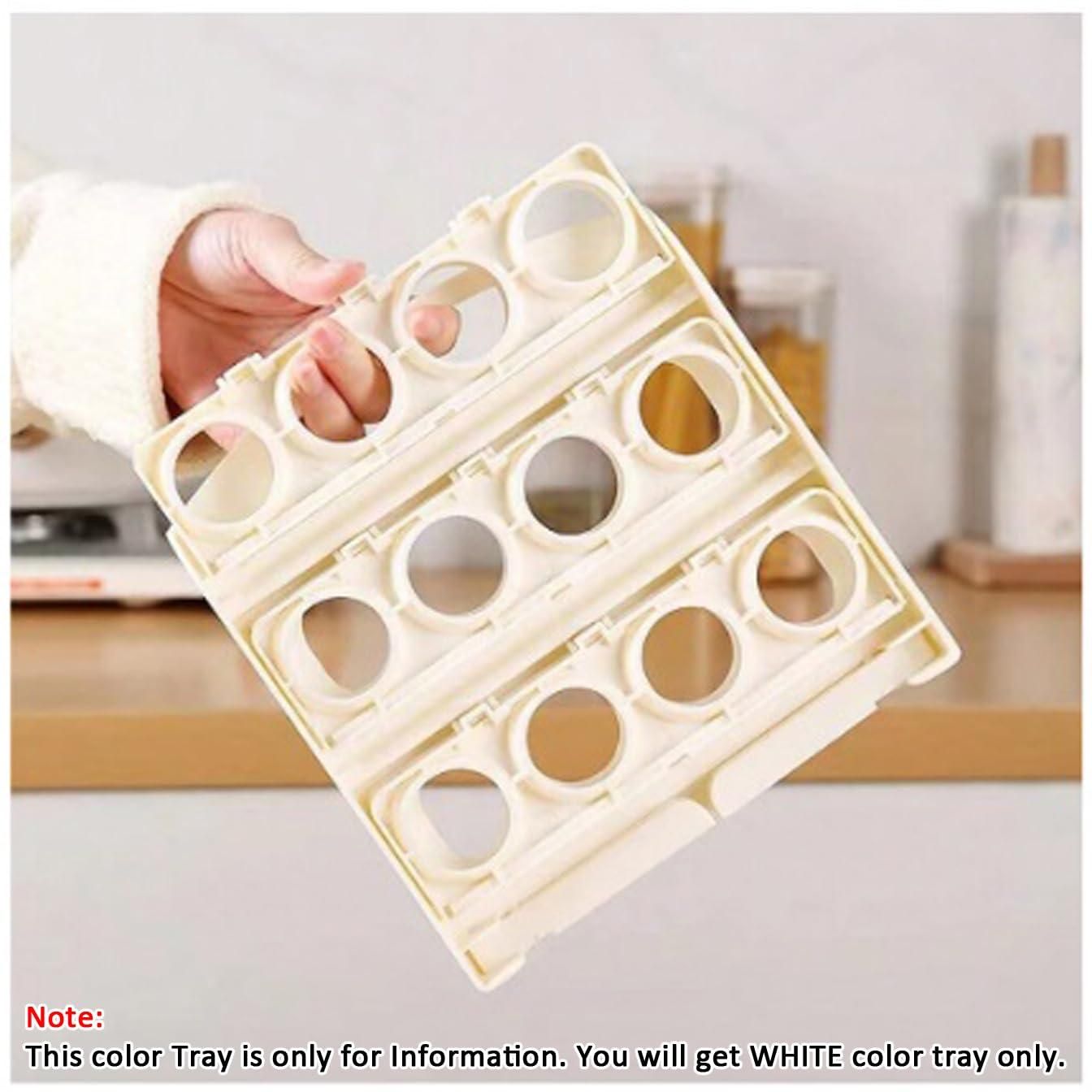 🥚 3 Layer Flip Egg Rack – Organize Your Eggs Like a Pro! 🥚