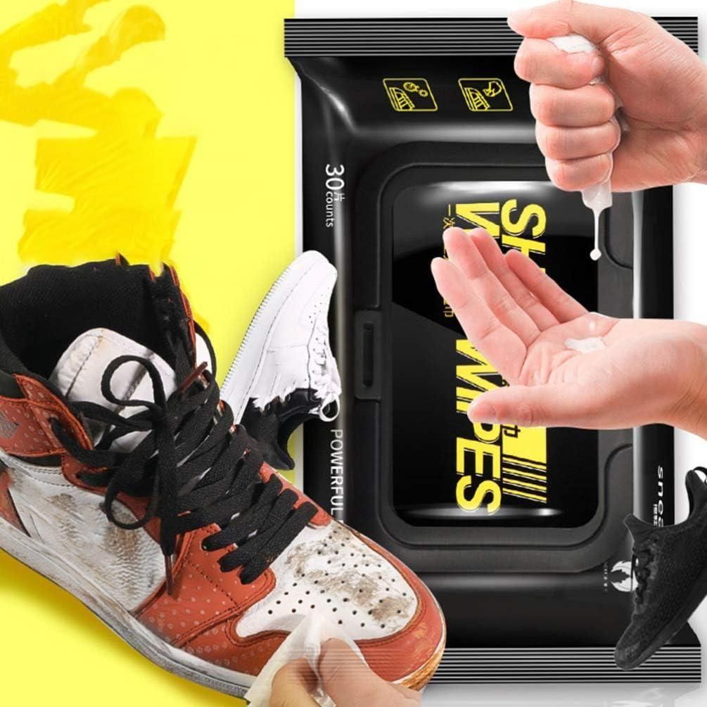 🧽 Natural Sneaker & Shoe Cleaner Wipes (Pack of 80)