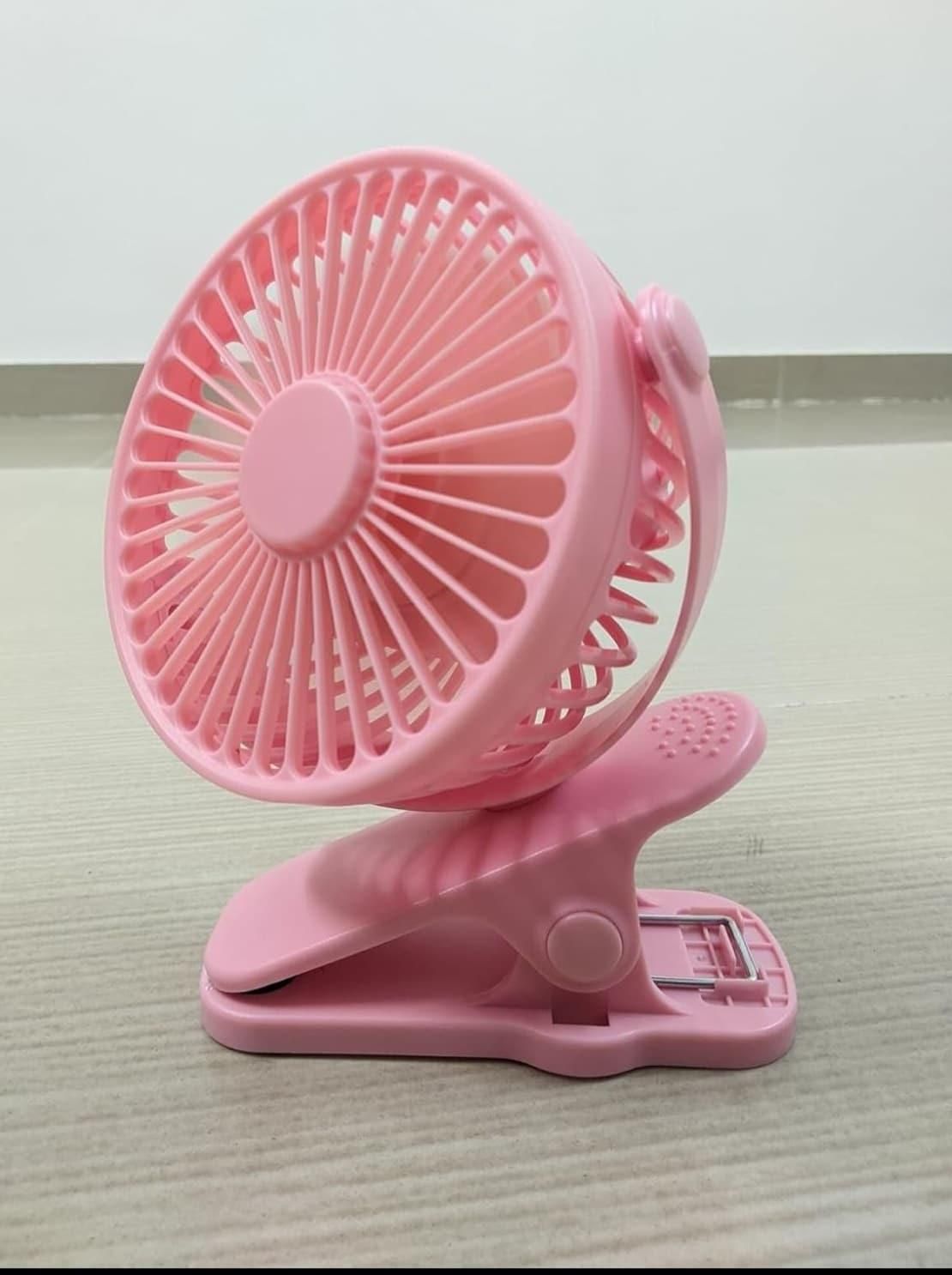 🌬️ USB Silent Fan 3 Speed Handheld Fan 1200mAh Table Fan 🌀