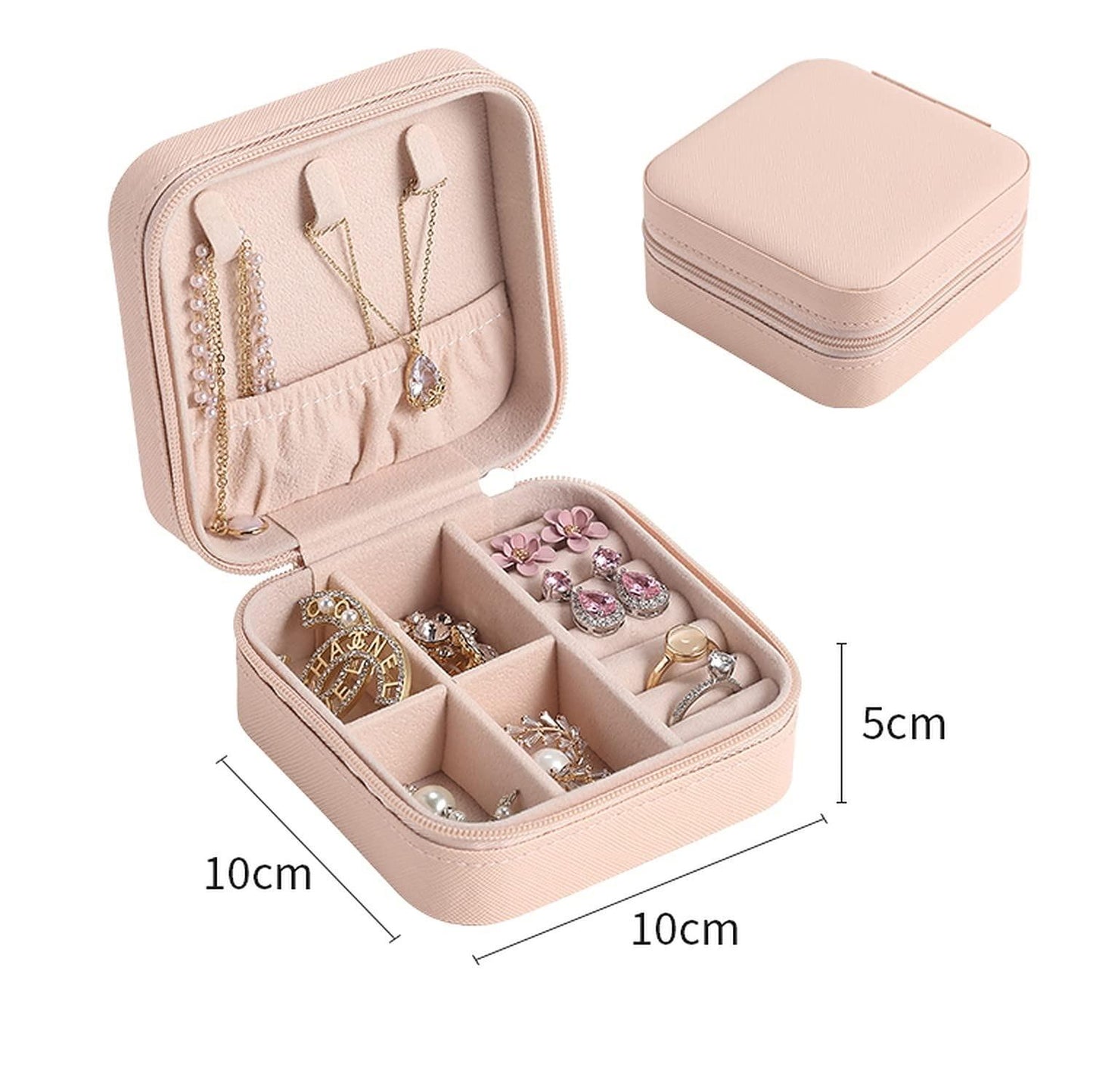 💎 Portable Travel Jewellery Organizer Pouch 🌟
