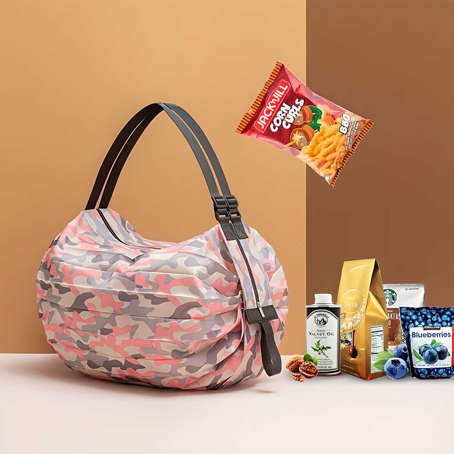 👜 Foldable Waterproof Shopping Handbag