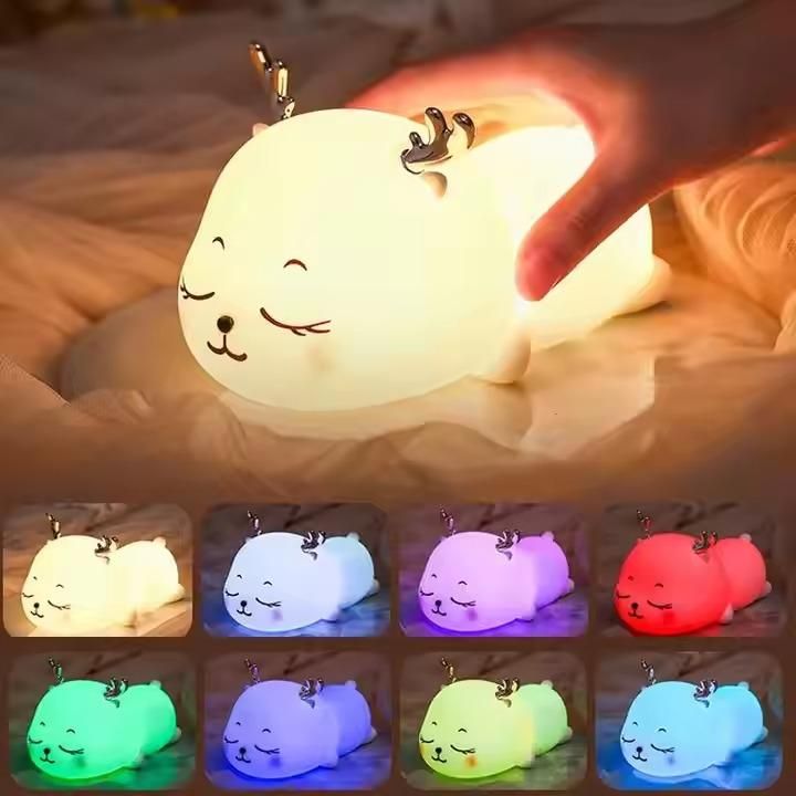 🌙 Nursery Night Lights with Battery