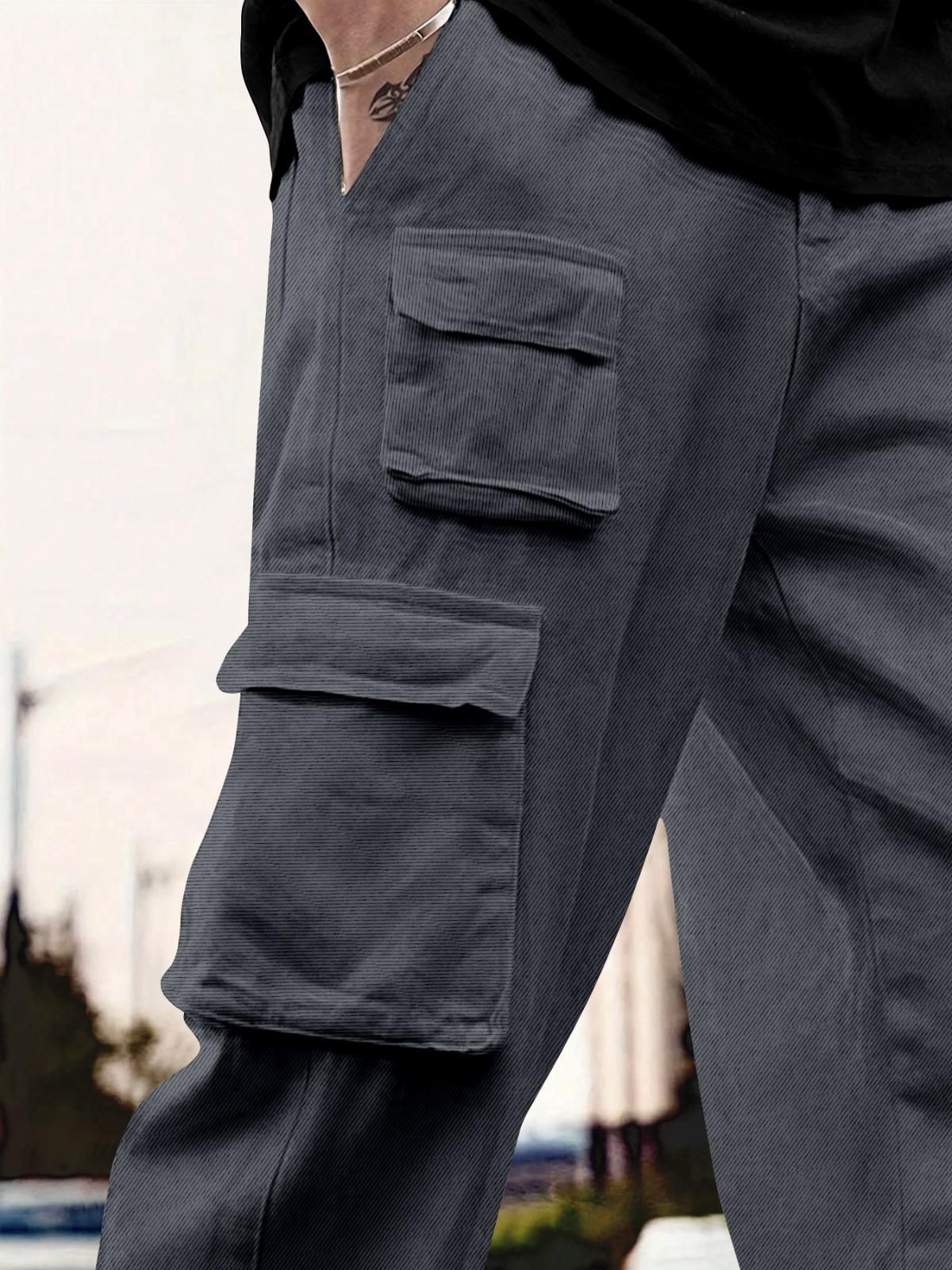 👖 Men Relaxed-Fit Cargo