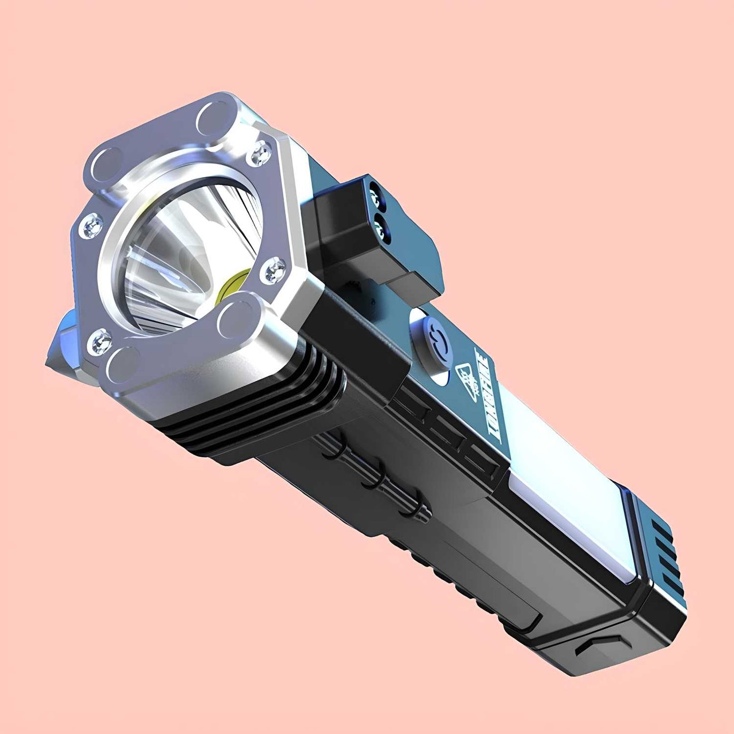 🔦 Portable Rechargeable Torch LED Flashlight 🌟