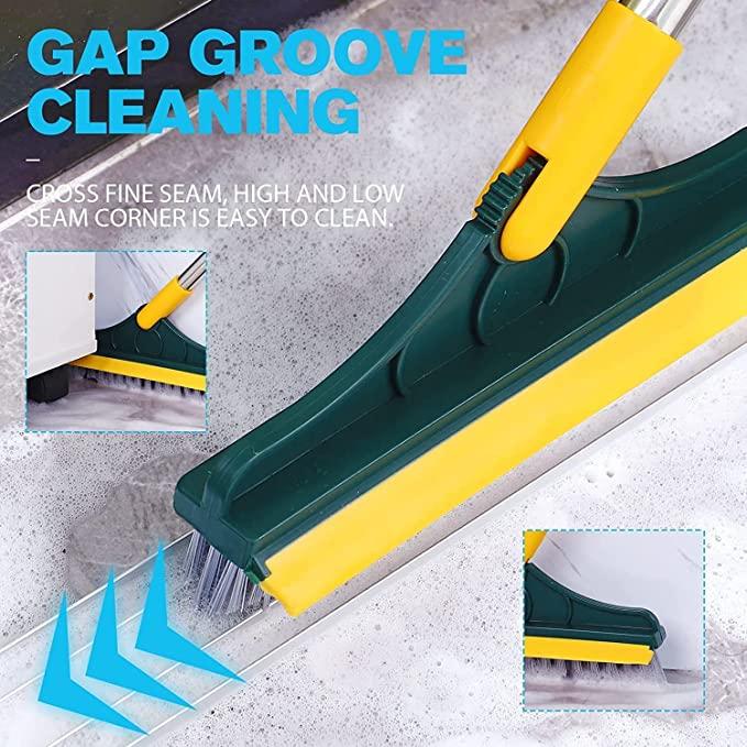 🧹 2-in-1 Cleaning Brush with Wiper