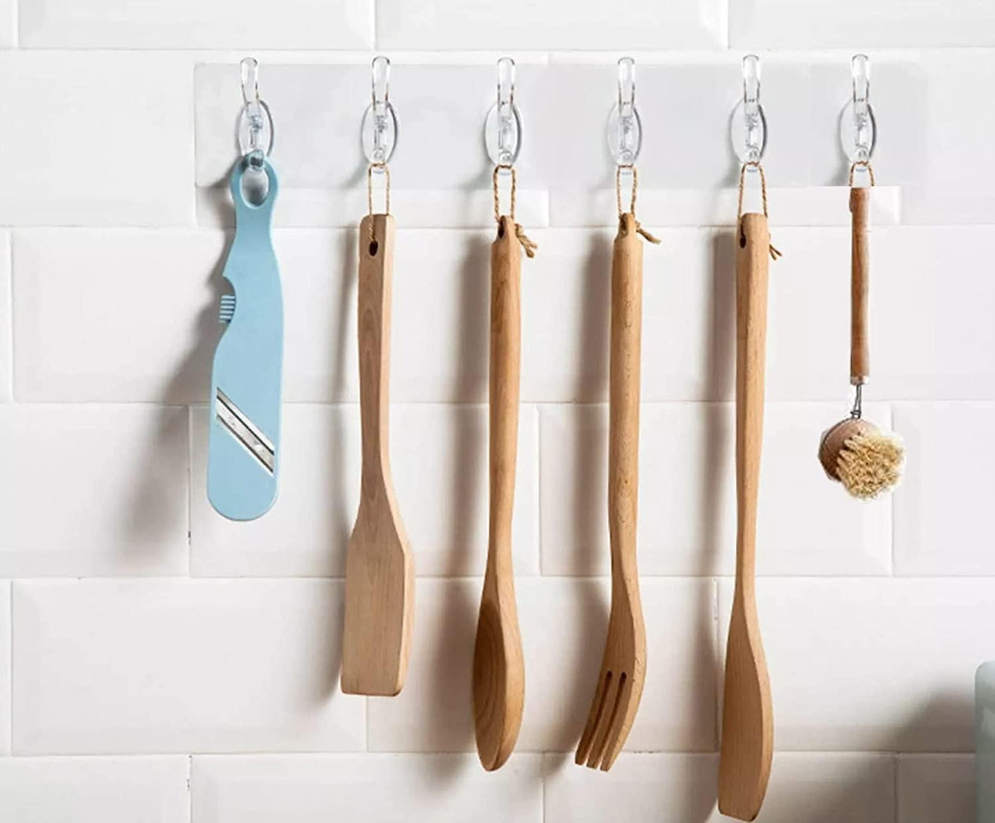🛠️ Self-Adhesive Wall Hanger (6 Hooks) ✨