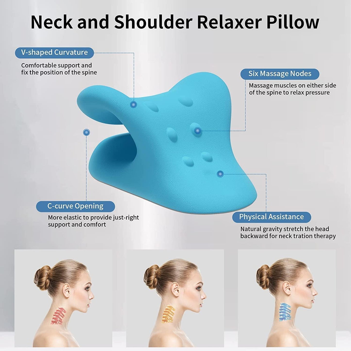 💆♂️ Neck Relaxer | Cervical Pillow