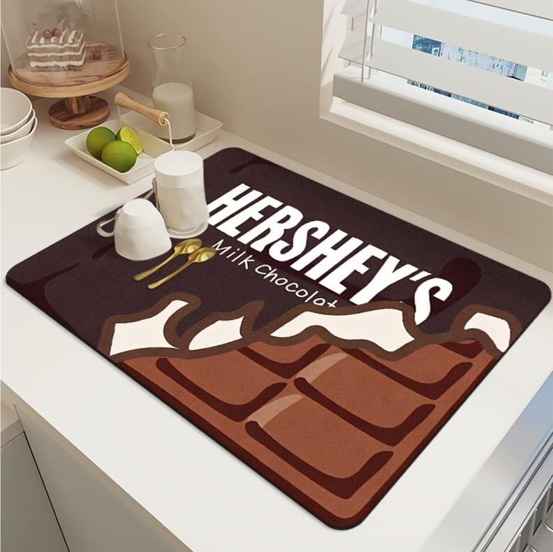 🧽 Quick-Drying Dish Mat Washable