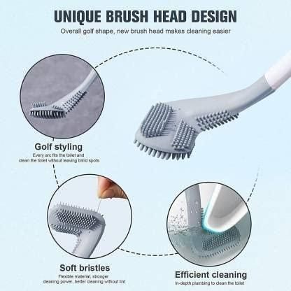 🏌️♂️ Golf Toilet Brushes – Flexible Silicone & Long Handle 🧼