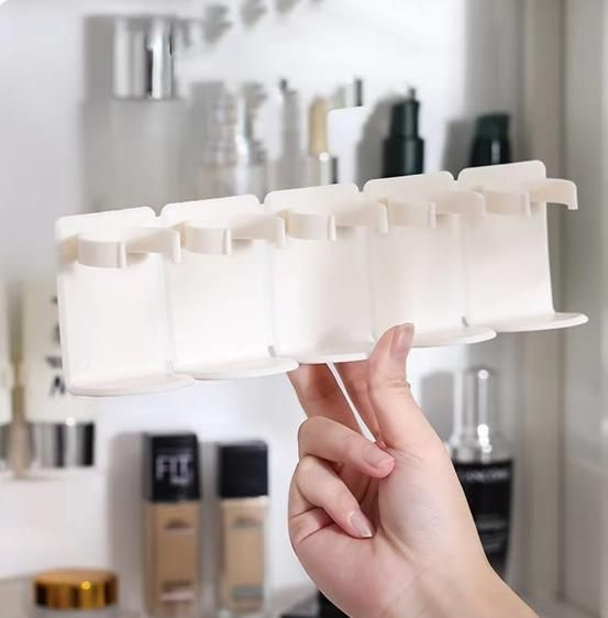 🧴 5-Grid Cosmetic Organizer – (Pack of 2)