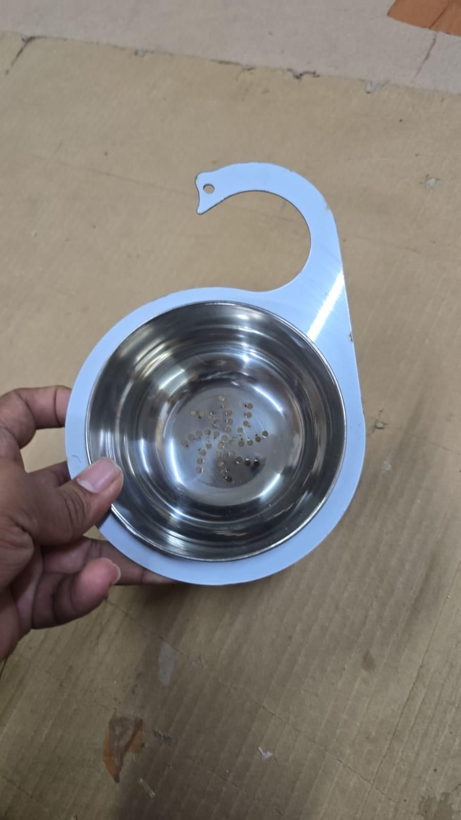 🦢 Stainless Steel Swan Drain Basket Sink Strainer ✨💧