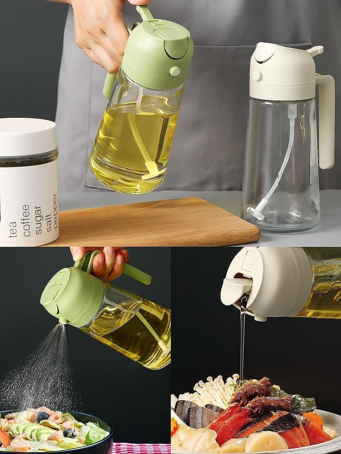 🛢️ 500ml Portable Sprayer Oil Dispenser – Cook Smarter, Anywhere! 🌟