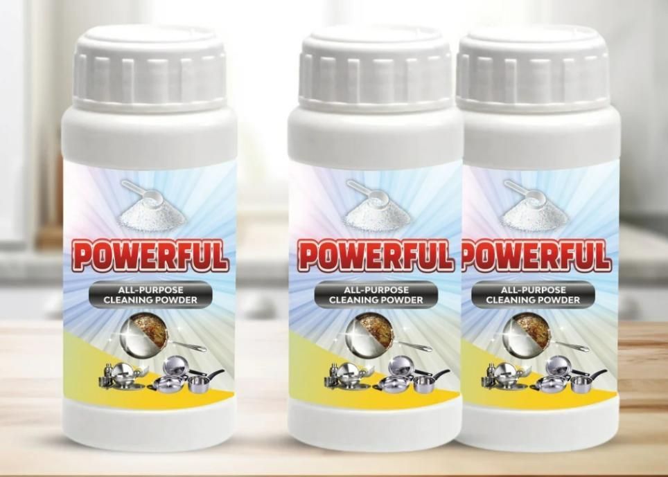 🧼 Powerful All Purpose Cleaning Powder (Pack of 3) 100ML Each