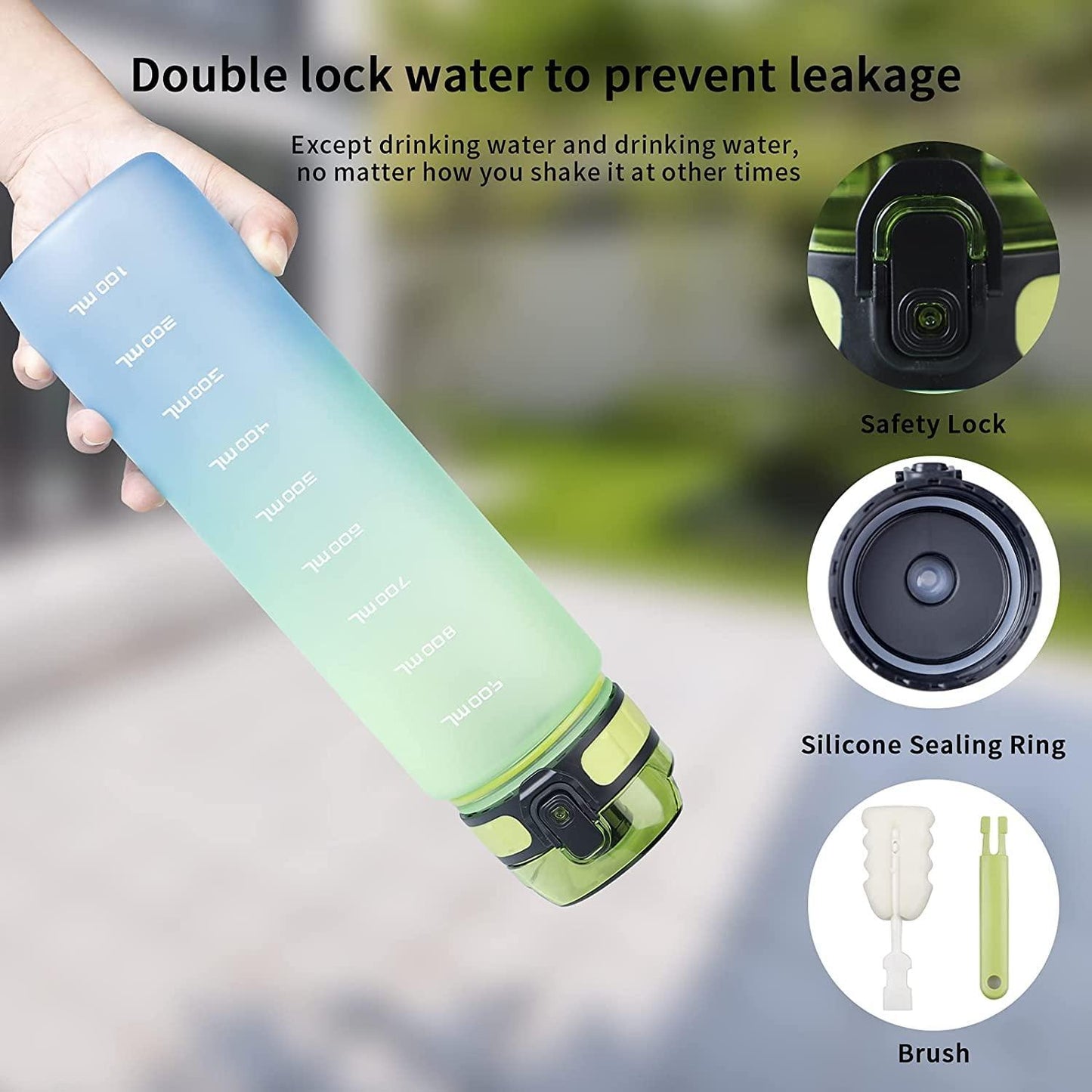 🏃♂️ Sports Print Water Bottle 💧