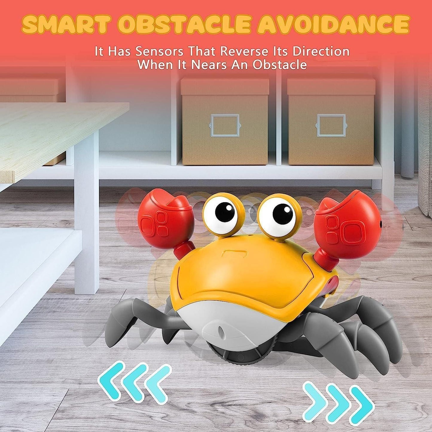 🦀 Cute Dancing Crab Toy with USB Rechargeable 🎶