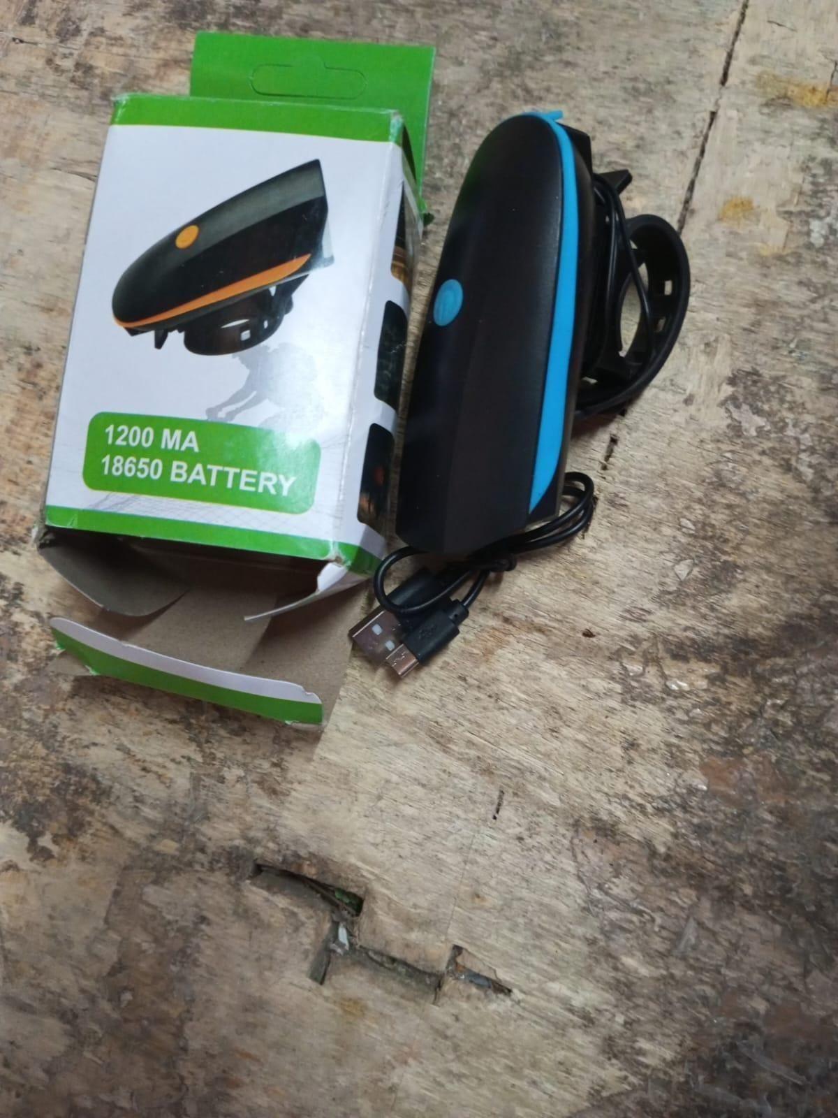 🚴 Rechargeable Cycle Light (3 Modes) 💡🔔