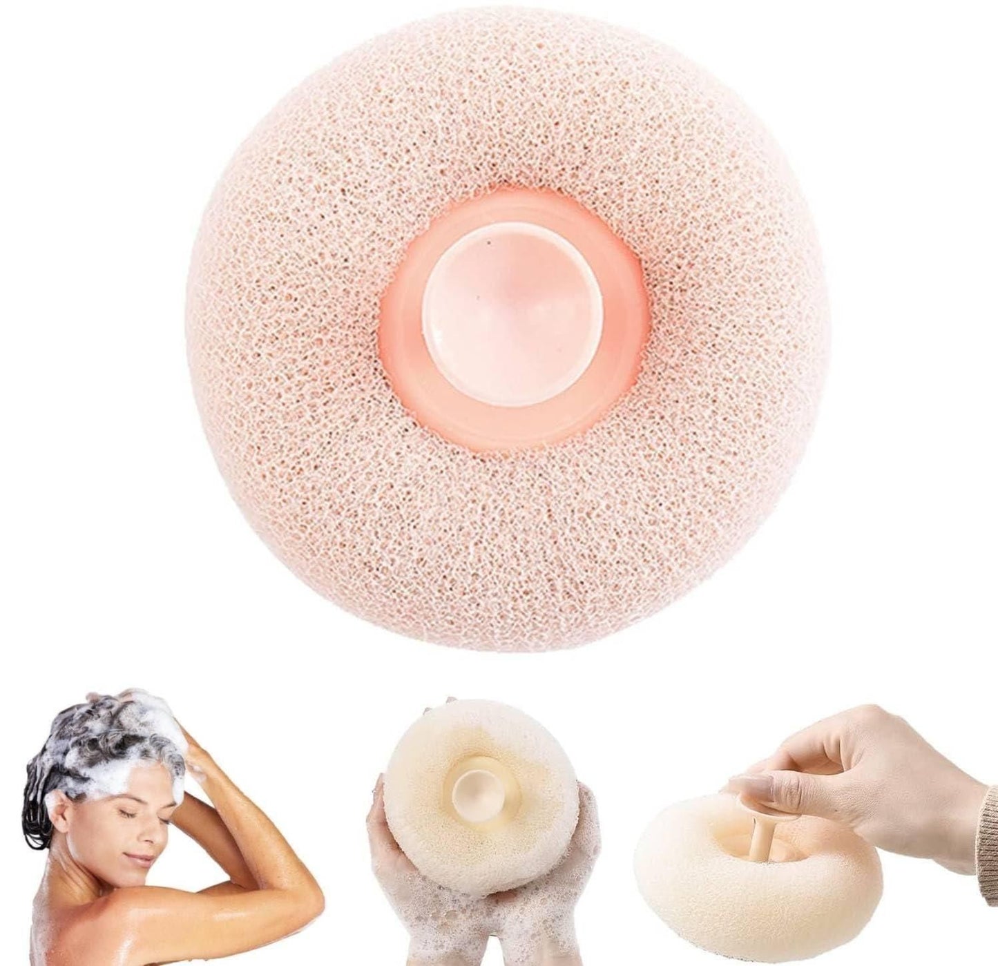 🛁 Suction Bath Scrub (Pack of 1) 🌈