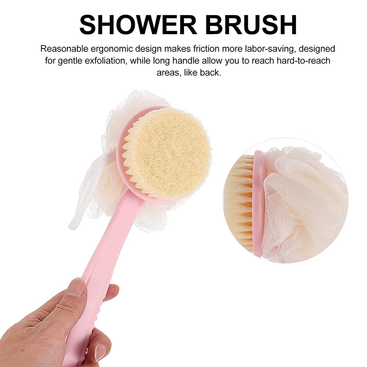 🚿 Bath Brush & Back Scrubber