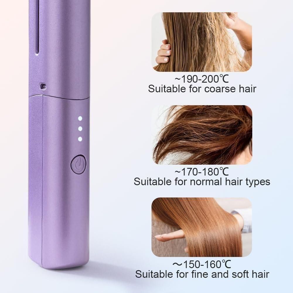 💁♀️ Meneflix Portable Mini Hair Straightener