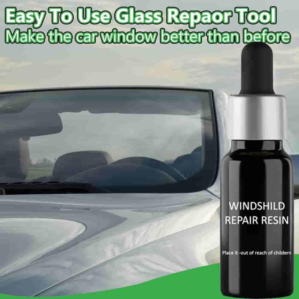 🛠️ Glass Repair Kit - Windshield Repair Resin (Pack of 1)