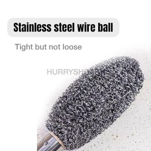 🧼 Bottle Jar Toilet Cleaner Brush Scrubber