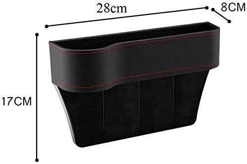 🚗 PU Leather Car Console Side Organizer for Seat Pockets 🎒
