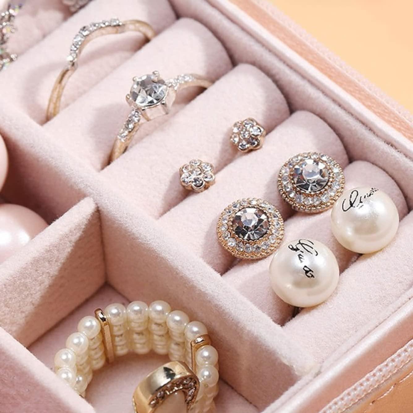 💎 Portable Travel Jewellery Organizer Pouch 🌟