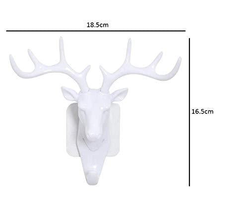 🦌 Deer Head Self-Adhesive Hanging Hook 🔑