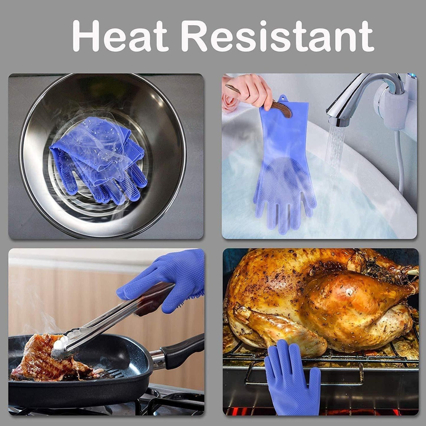 🧤 Magic Silicone Gloves for Cleaning