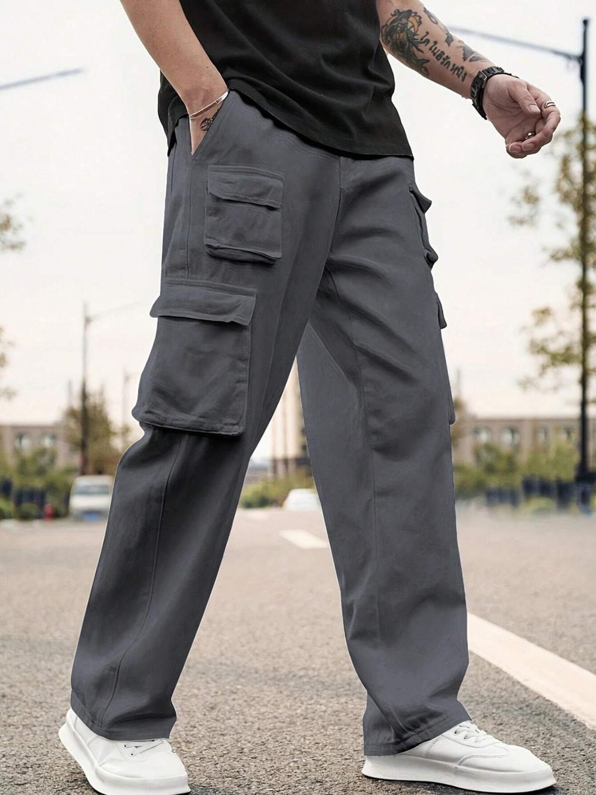 👖 Men Relaxed-Fit Cargo