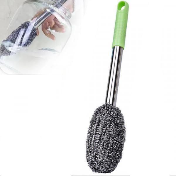 🧼 Bottle Jar Toilet Cleaner Brush Scrubber
