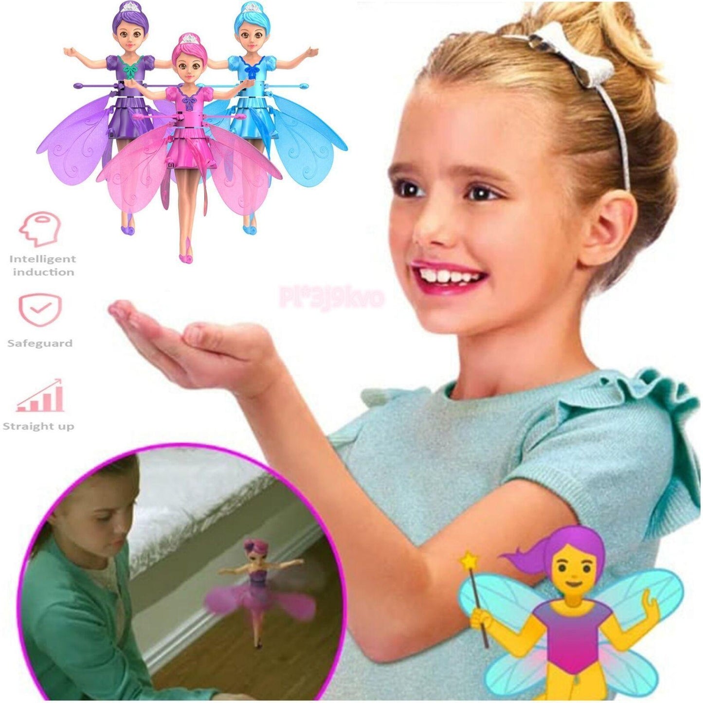 🧚 Magic Flying Fairy Princess Doll 🦋