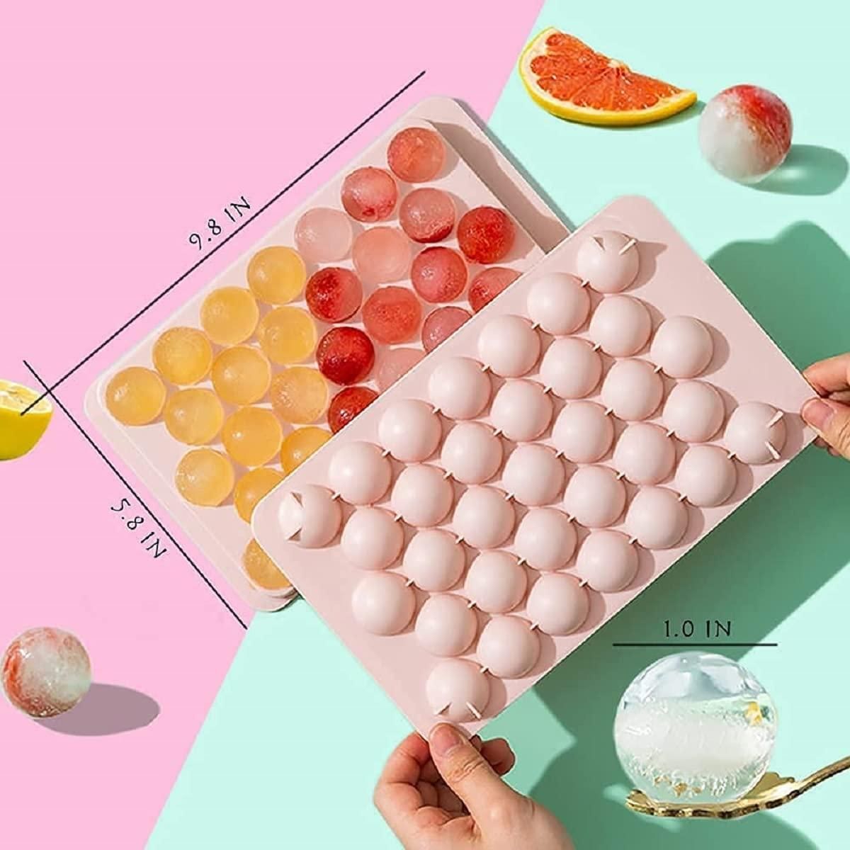 ❄️ Round Ice Cube Tray – BPA Free 🌟