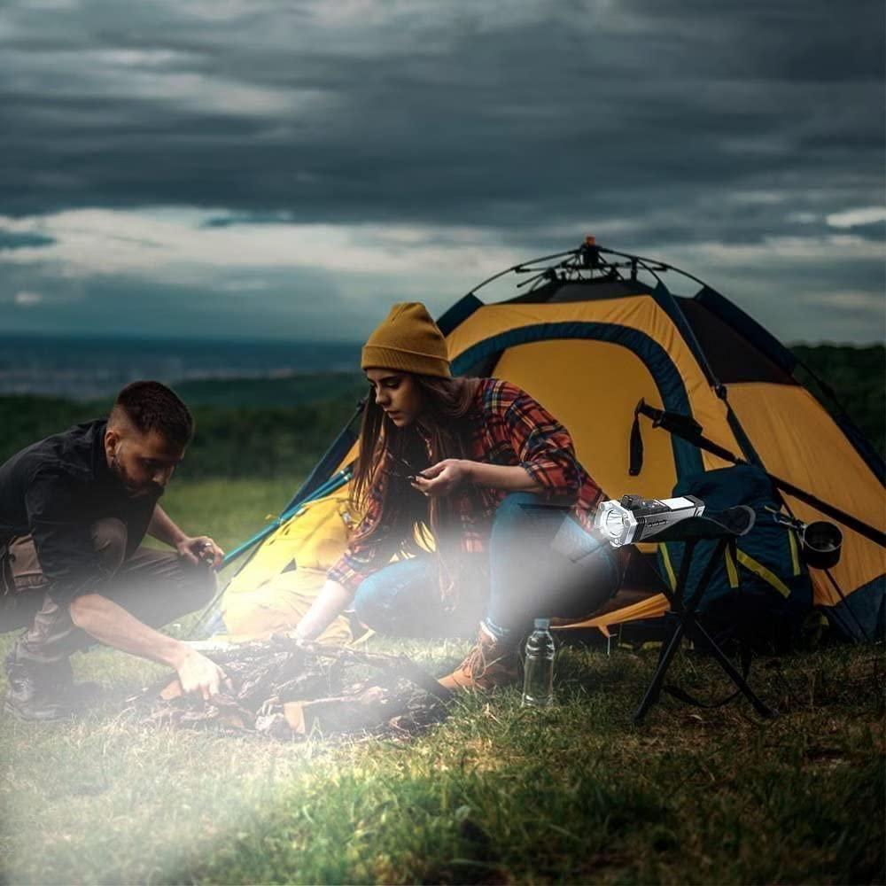 🔦 Portable Rechargeable Torch LED Flashlight 🌟