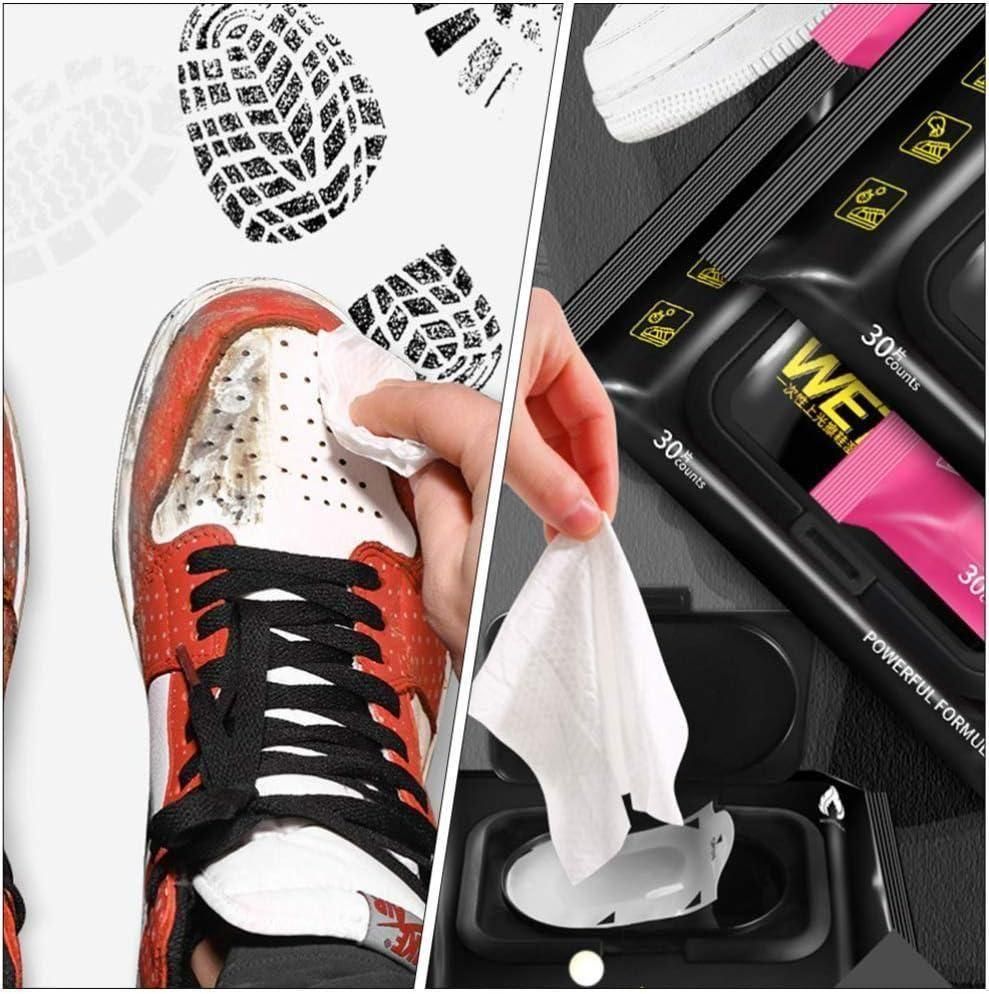 🧽 Natural Sneaker & Shoe Cleaner Wipes (Pack of 80)