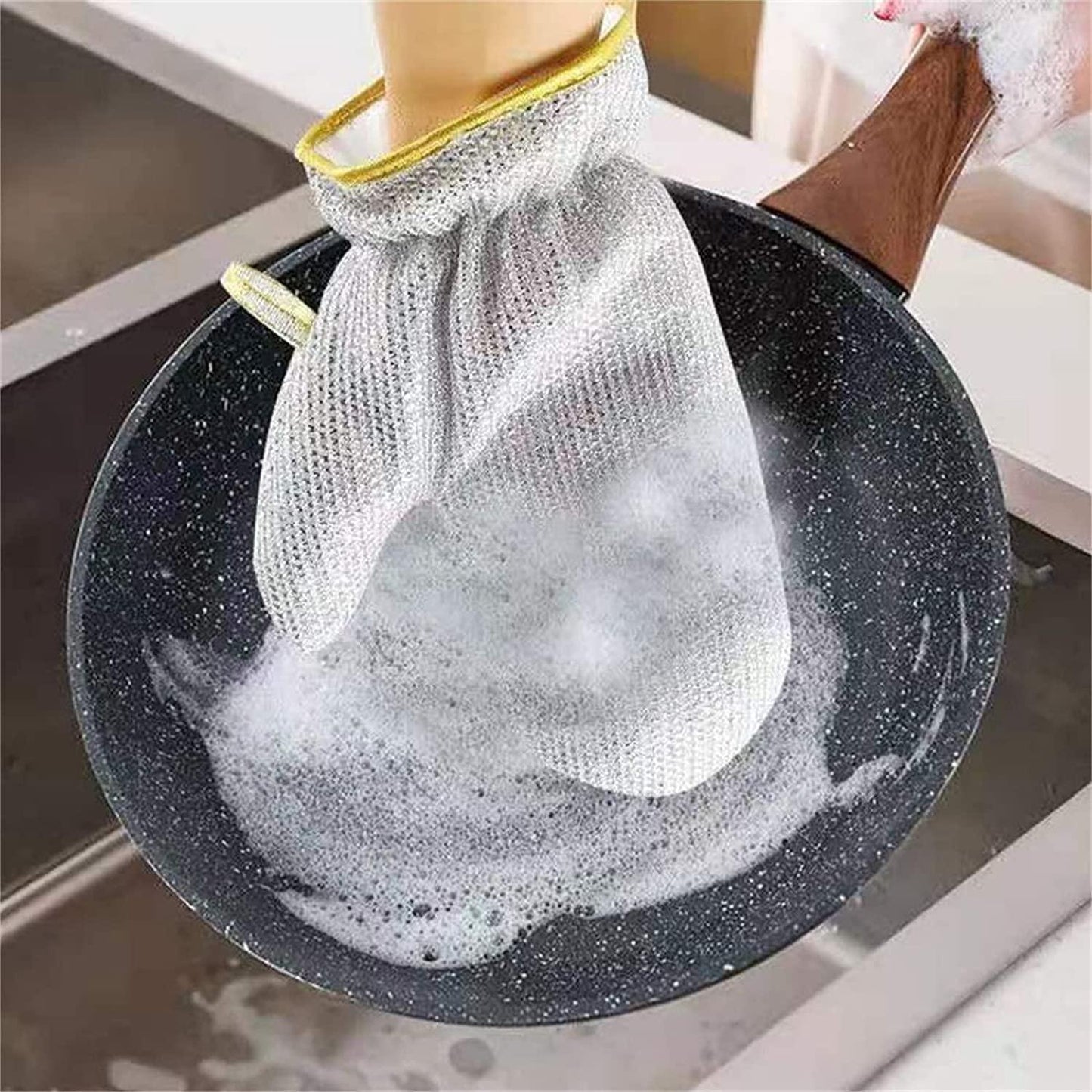 🧤 2 Pairs Wire Dishwashing Gloves 🧽