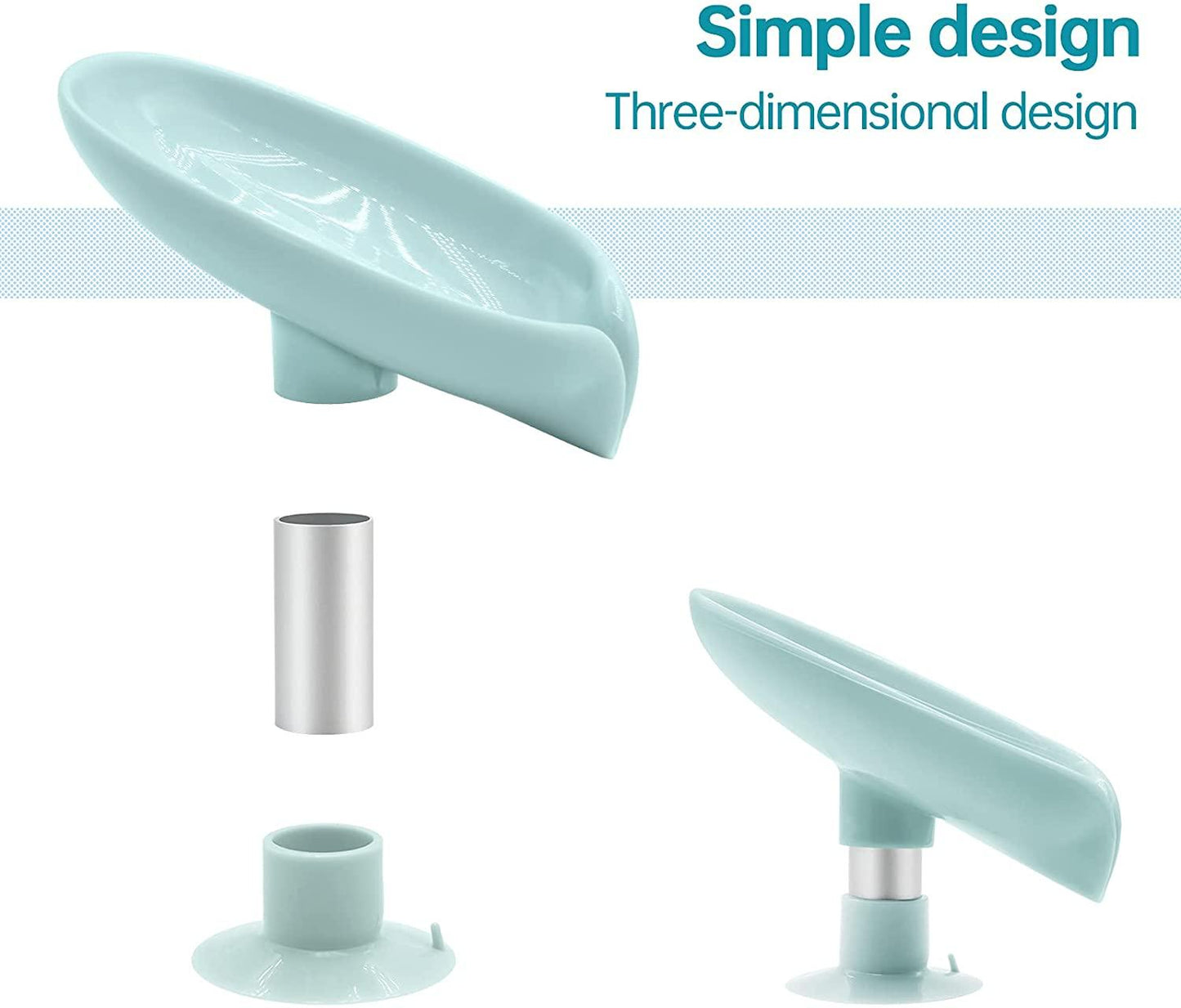 🧼 Soap Holder - Leaf Shape design 🍃