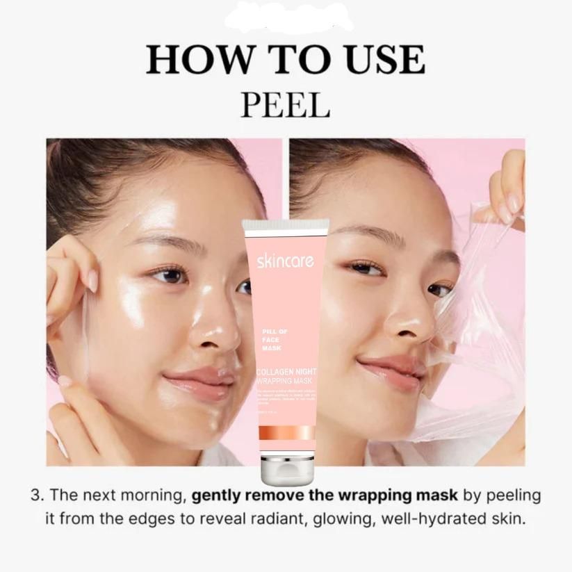 🌙 Collagen Night Wrapping Peel-Off Mask