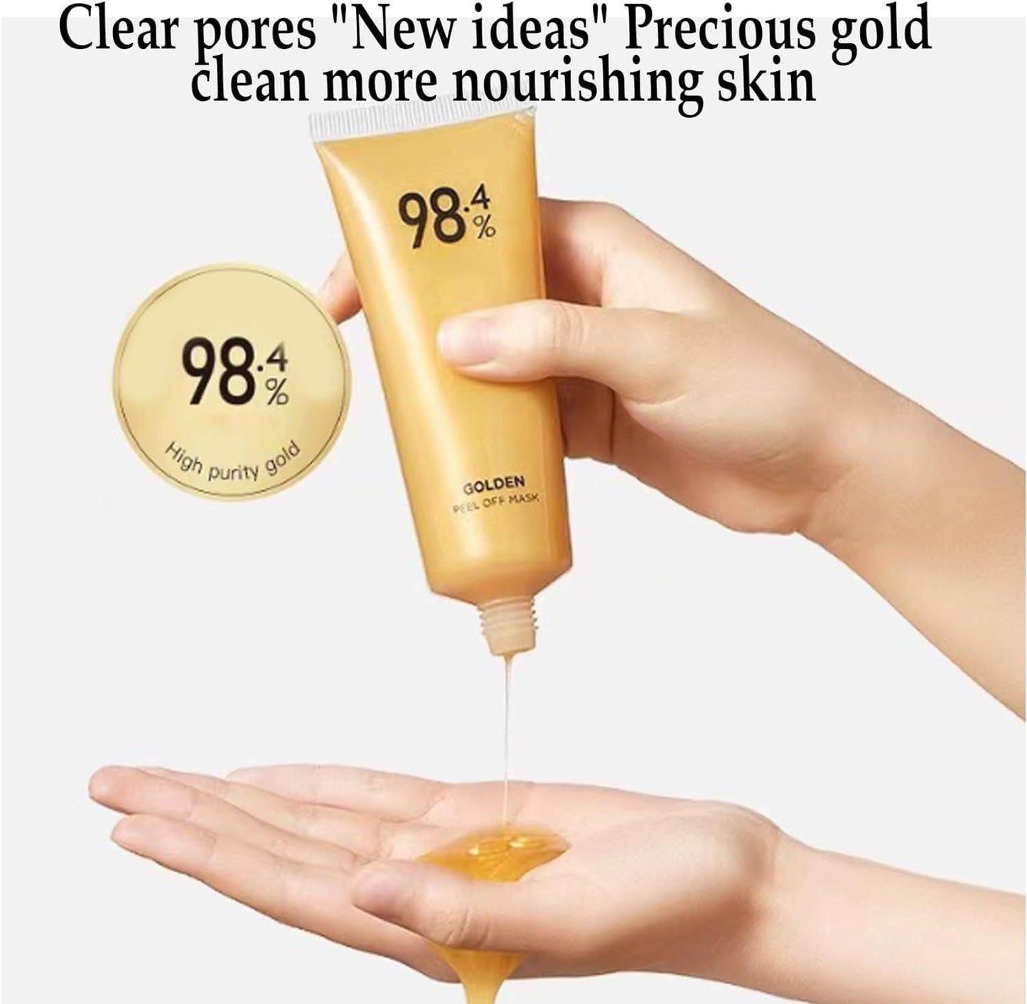 🌟 98.4% Gold Peel Off Mask (Pack of 2)