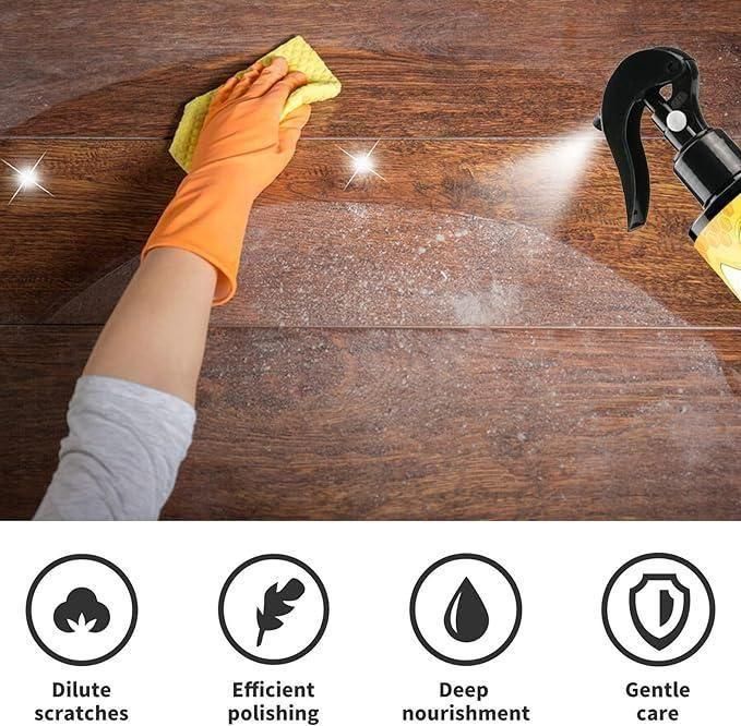 🐝 Beeswax Spray - Furniture Polish and Cleaner for Wood (Pack of 2)