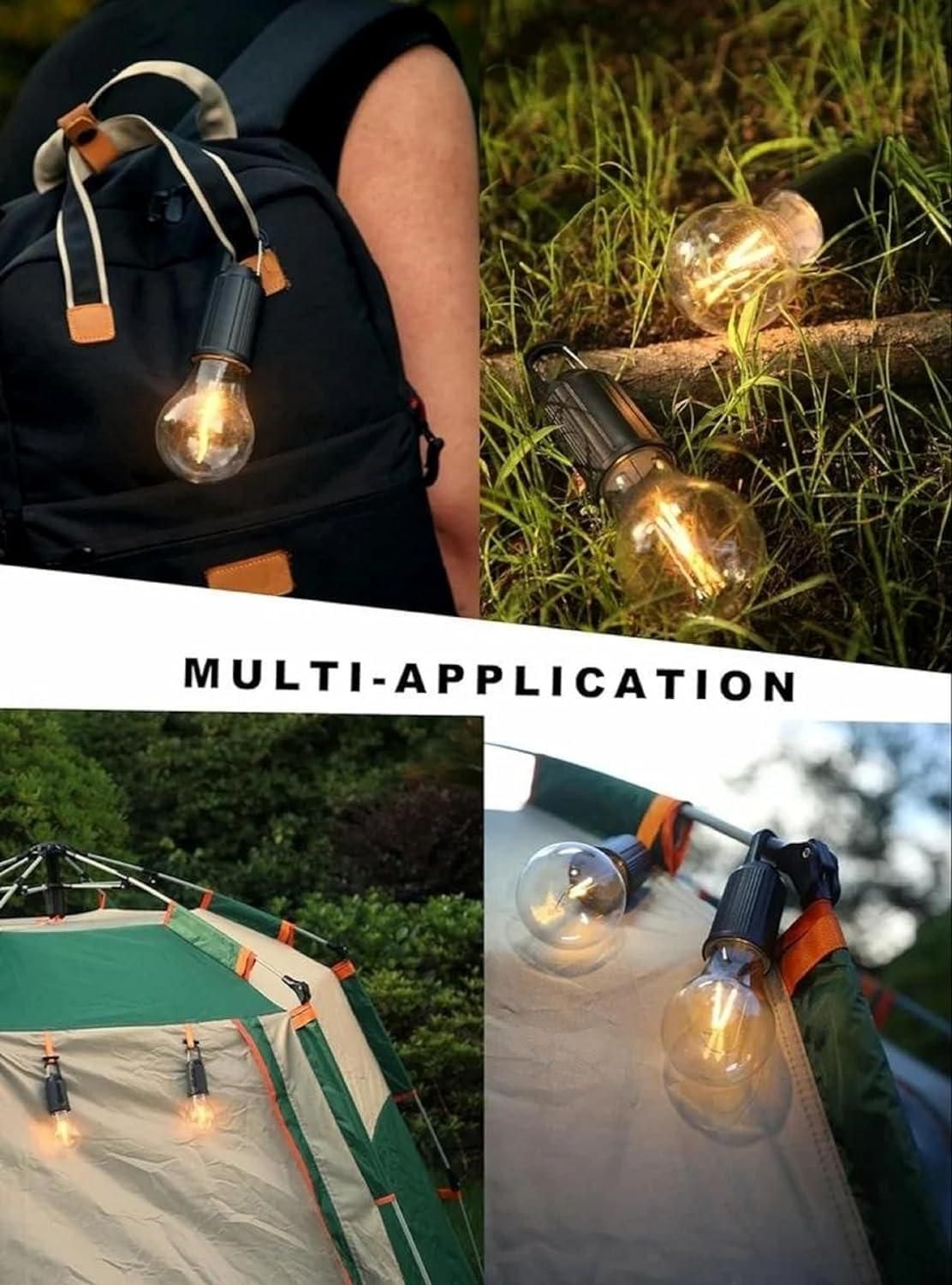 🏕️💡 3-Mode Hanging Tent Lamp for Camping
