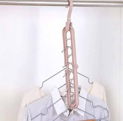 👕 Multi-Functional Adjustable & Folding Clothes Hanger-pack of 3 🌈