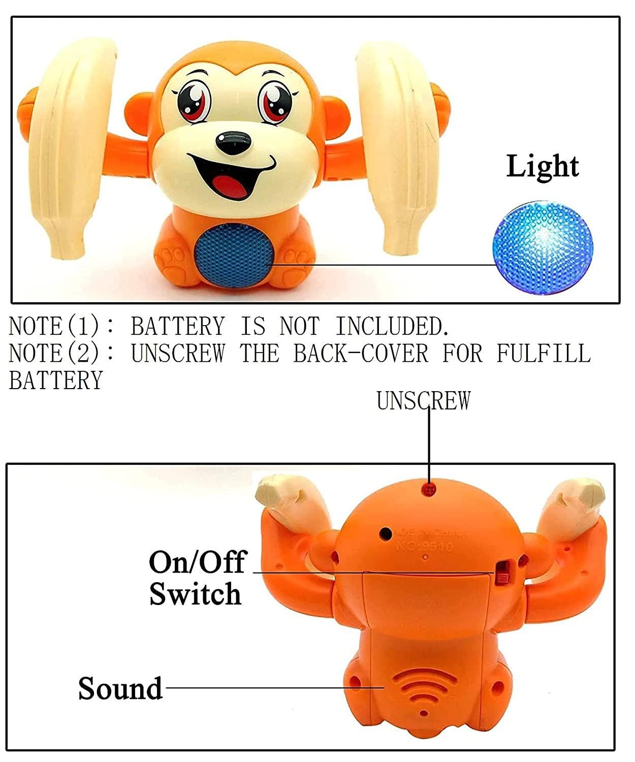 🐒 Dancing and Spinning Tumble Monkey Toy