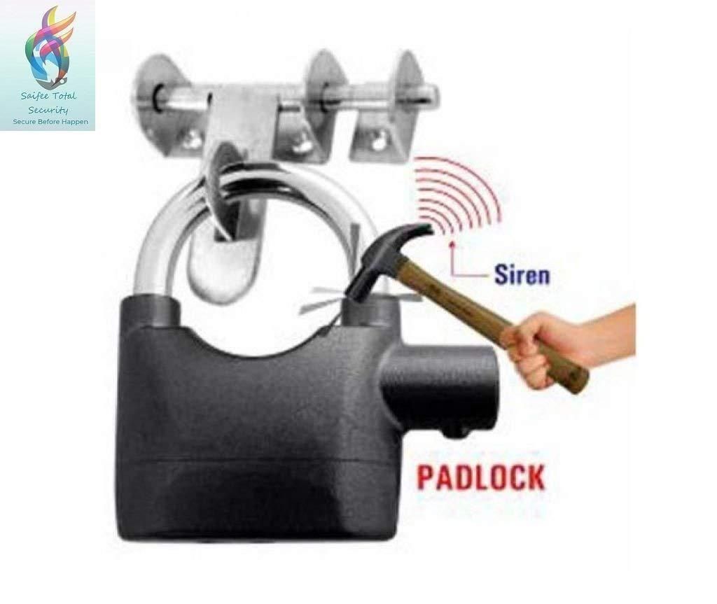 🔒 Motion Sensor Security Padlock Siren Alarm Lock 🚨