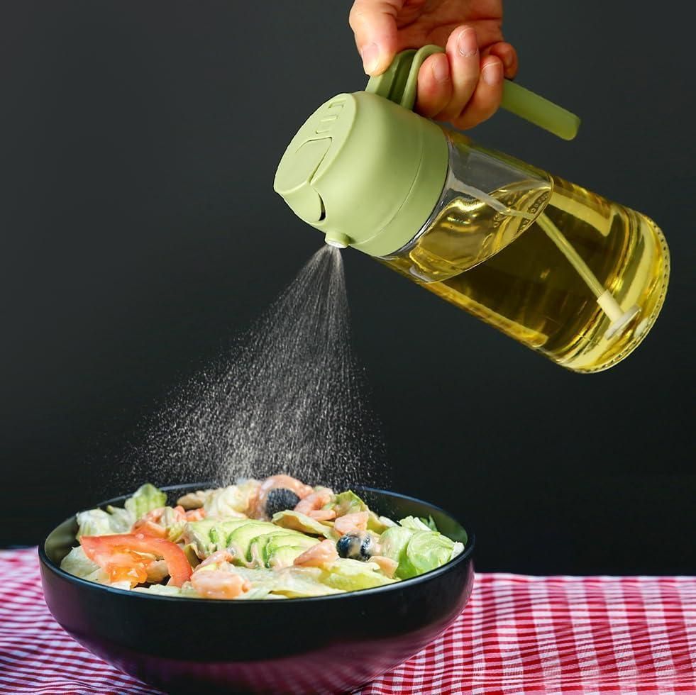 🛢️ 500ml Portable Sprayer Oil Dispenser – Cook Smarter, Anywhere! 🌟