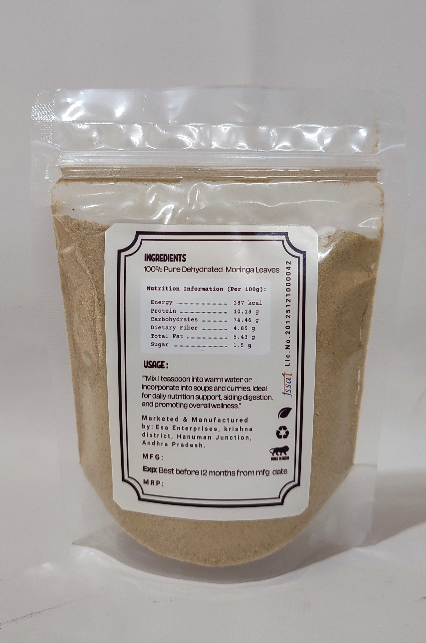 NutriQuest Drumstick Pods (Moringa) Powder