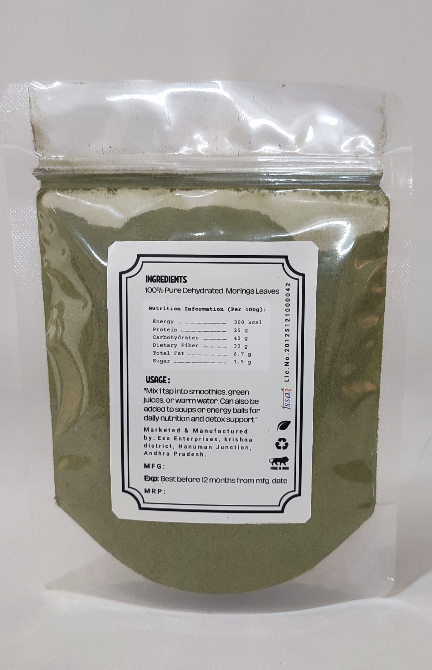 NutriQuest Moringa Powder