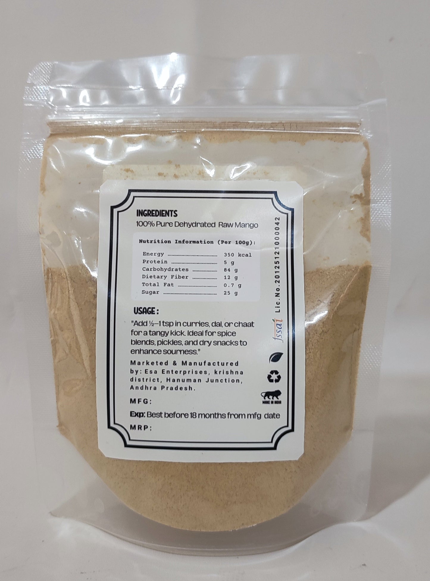 NutriQuest Amchur (Dry Mango) Powder