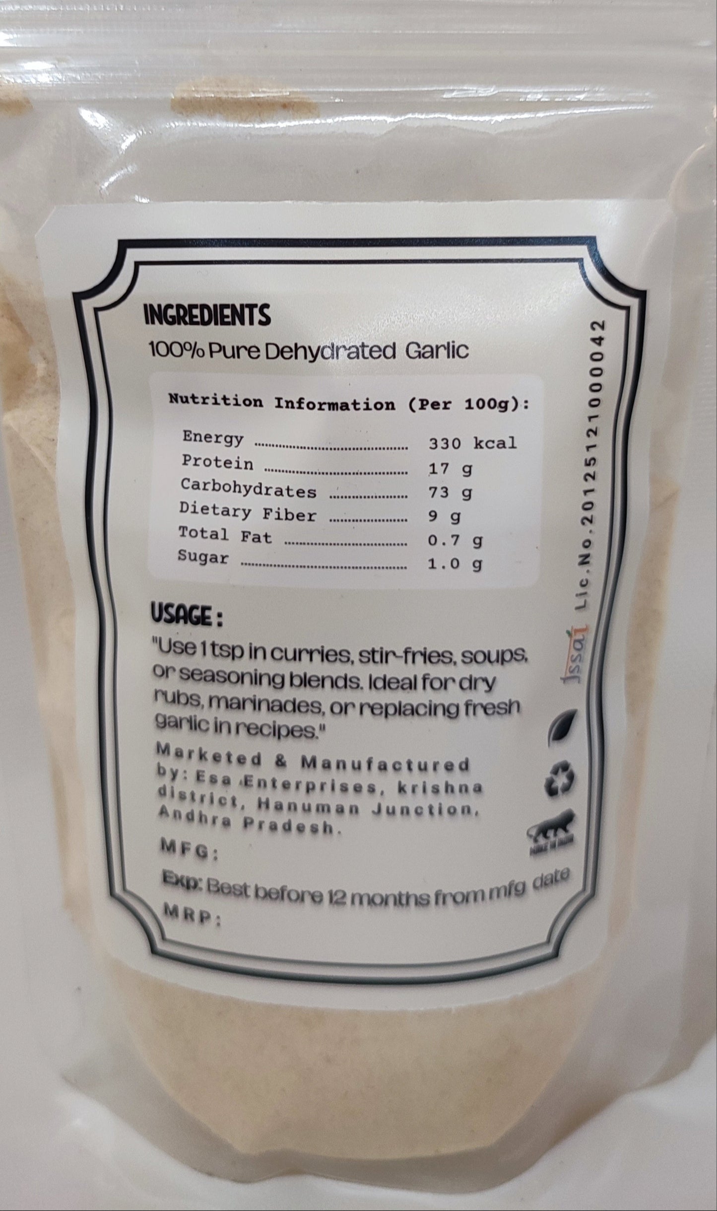 NutriQuest Garlic Powder